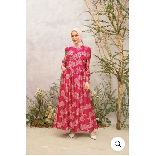 QUINN DRESS RASPBERY BY WEARING KLAMBY SIZE L