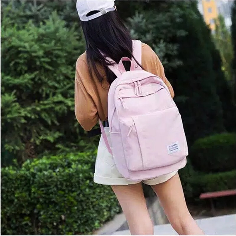 OBRAL! Ransel Punggung Backpack Korea Wanita Cewek Perempuan Tas Gendong Sekolah Kuliah Piknik Murah