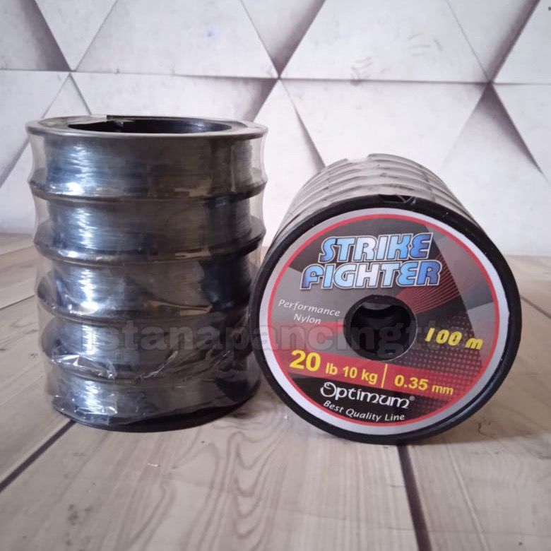 SENAR OPTIMUM STRIKE FIGHTER 100M SIZE 15LB, 17LB, 20LB, 25LB, 30LB, 35LB SENAR PANCING TERMURAH