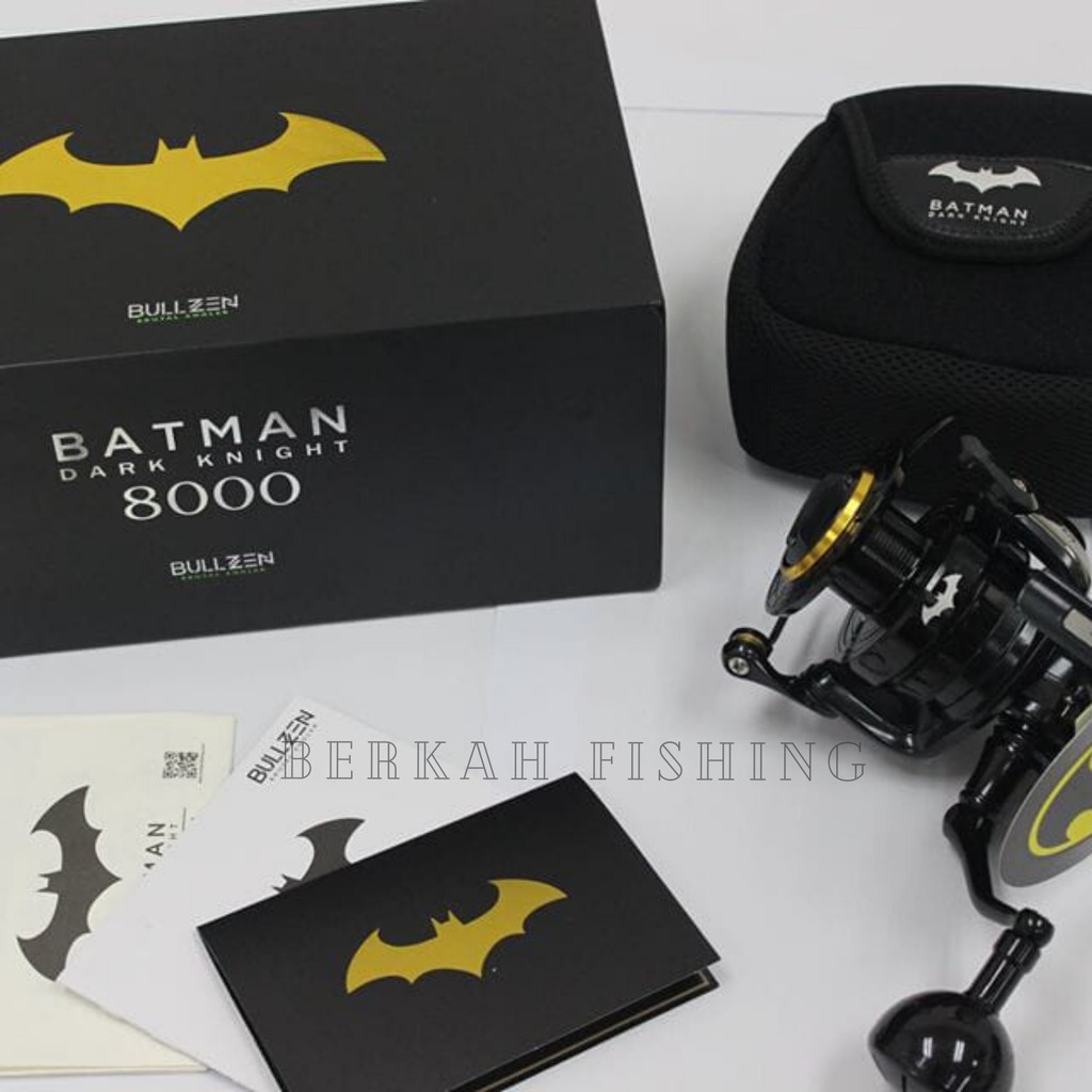 Jual Reel BATMAN 8000 Dark Knight Series | Bullzen Original Berhologram |  Shopee Indonesia