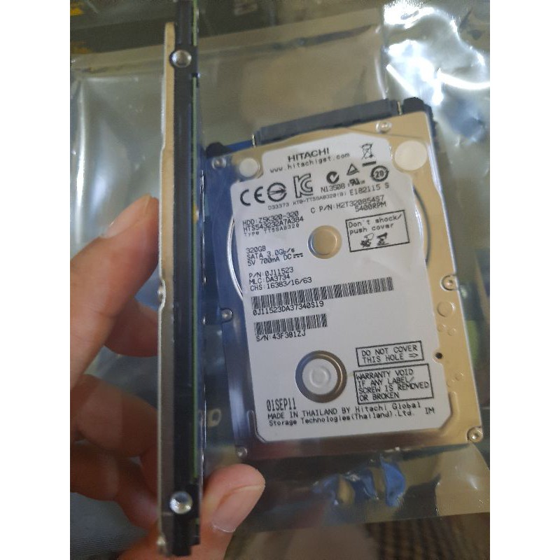 Harddisk Laptop 320gb Sata Slim Garansi 1Tahun