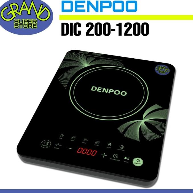 Kompor listrik/ Kompor Listrik Induksi Denpoo Touch Screen DIC 200-1200 | KOMPOR LISTRIK
