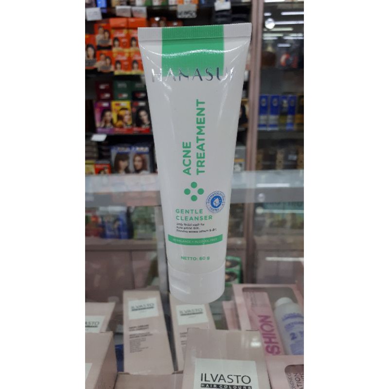 Hanasui Acne Treatment Gentle Cleanser 60gr