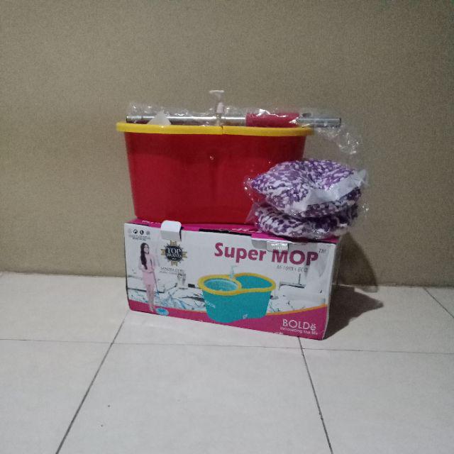 Supermop Alat Pel Otomatis 360°putaran