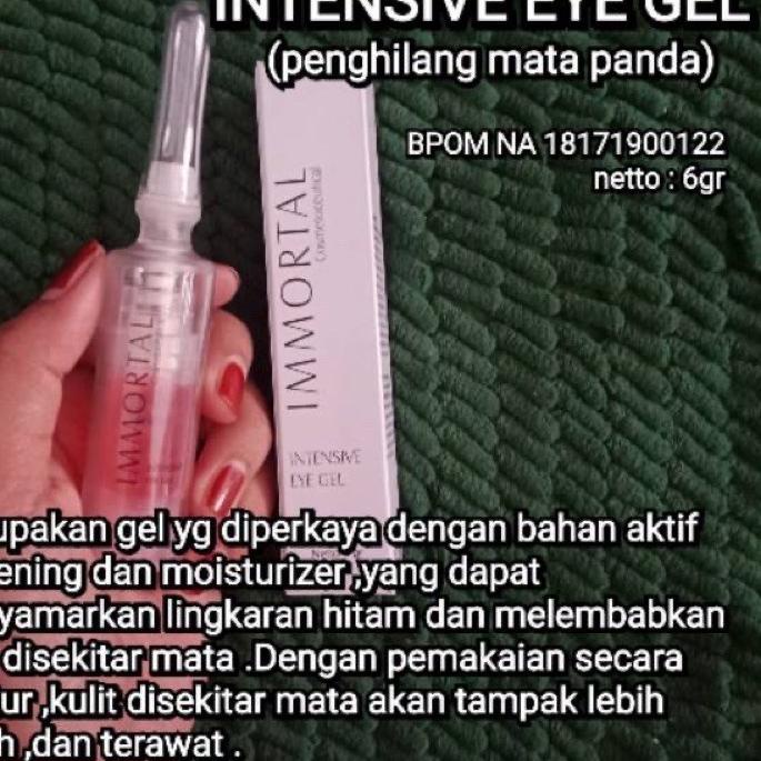 ♀ Immortal intensive eye gel ( immortal penghilang mata panda ) ☼