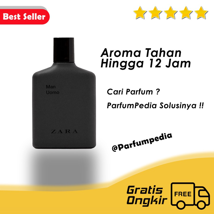 Parfum Parpum Farfum Minyak Wangi Pria Cowok Cowo Laki Laki Zara Man Uomo 100ml Edt