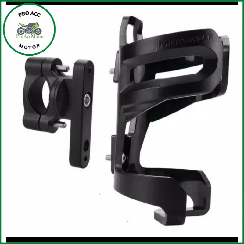 motowolf bracket holder botol sepeda bisa di pasang di stang dan seatpost (COD)