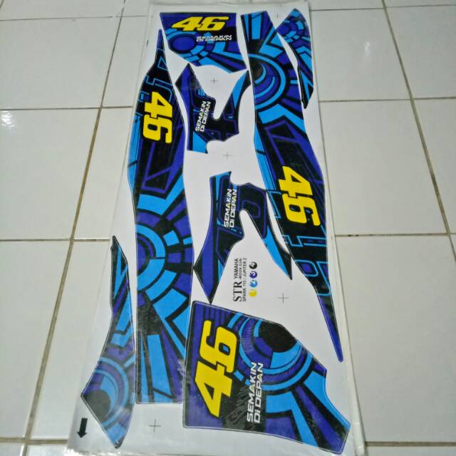 Striping variasi  jupiter Burhan  2006-2009 moon 46