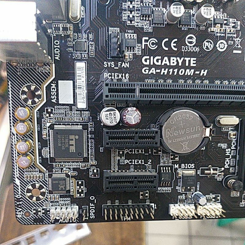 Motherboard Gigabyte GA-H110M-DS2/H DDR4 soket 1151