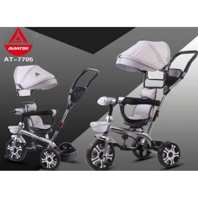 Sepeda Tiga Roda Sepeda Trike Anak Aviator Tricycle 7705