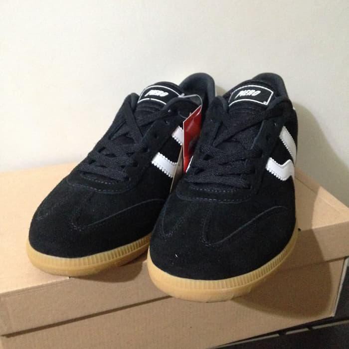 GROSIR SEPATU SKATE PIERO LONDON PREMIUM BLACK GUM P10553 ORIGINAL BNIB TERMURAH