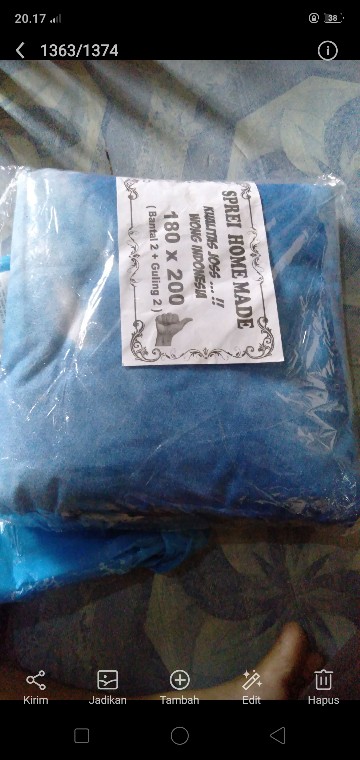 Sprei Motif Kartun Spiderman