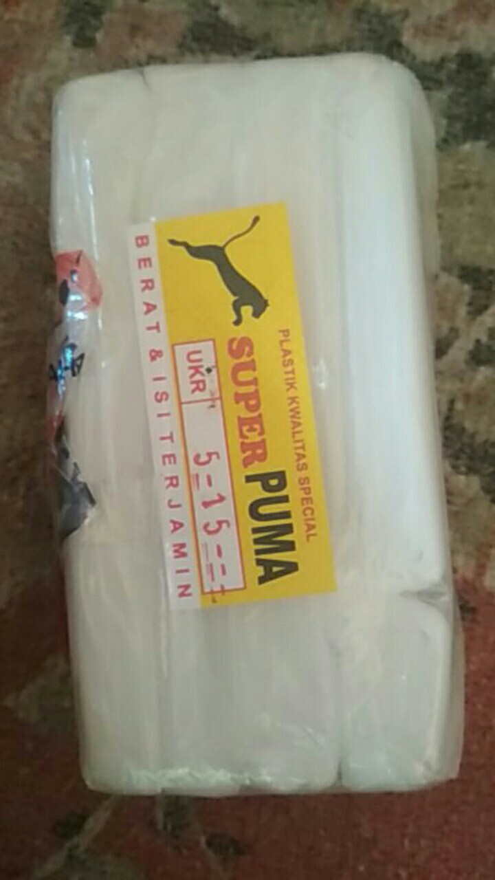 Plastik Es Lilin 5x15 / Pe Es Lilin / Pe Puma 5x15