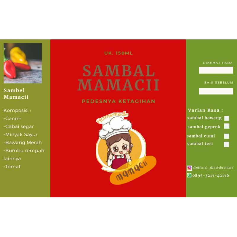 

Sambal Mamacii