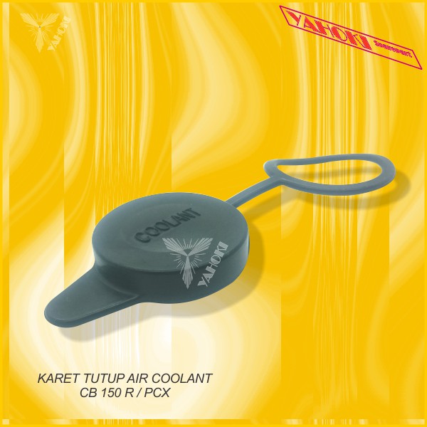 Karet Tutup Air Coollent - Air Radiator  Cb 150 R - Pcx - Vario 150 New -- Ckd --