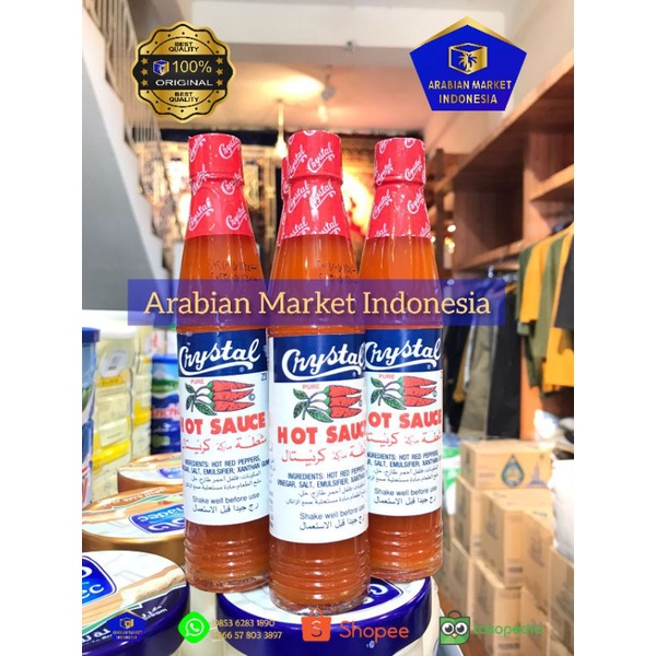 

Saos Cabe Original Saudi - 1 botol