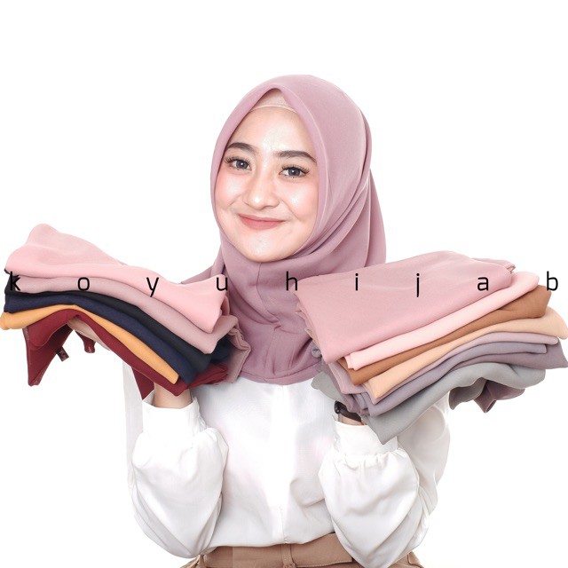HIJAB INSTANT PENDEK SENJA 160/6pcs | Shopee Indonesia