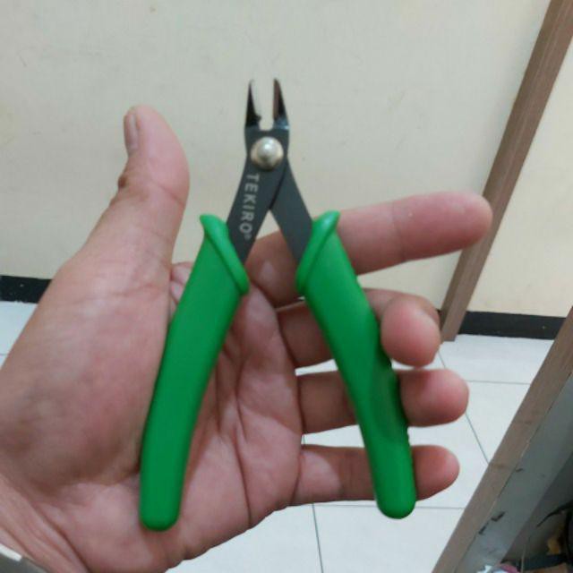 TEKIRO Electronic Diagonal Cutting Pliers 5in Tekiro Tang Potong Elektronik 5 inch PL-ED1451