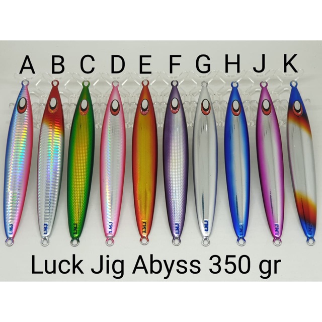 Metal Jig Luck Jig Abyss 350g