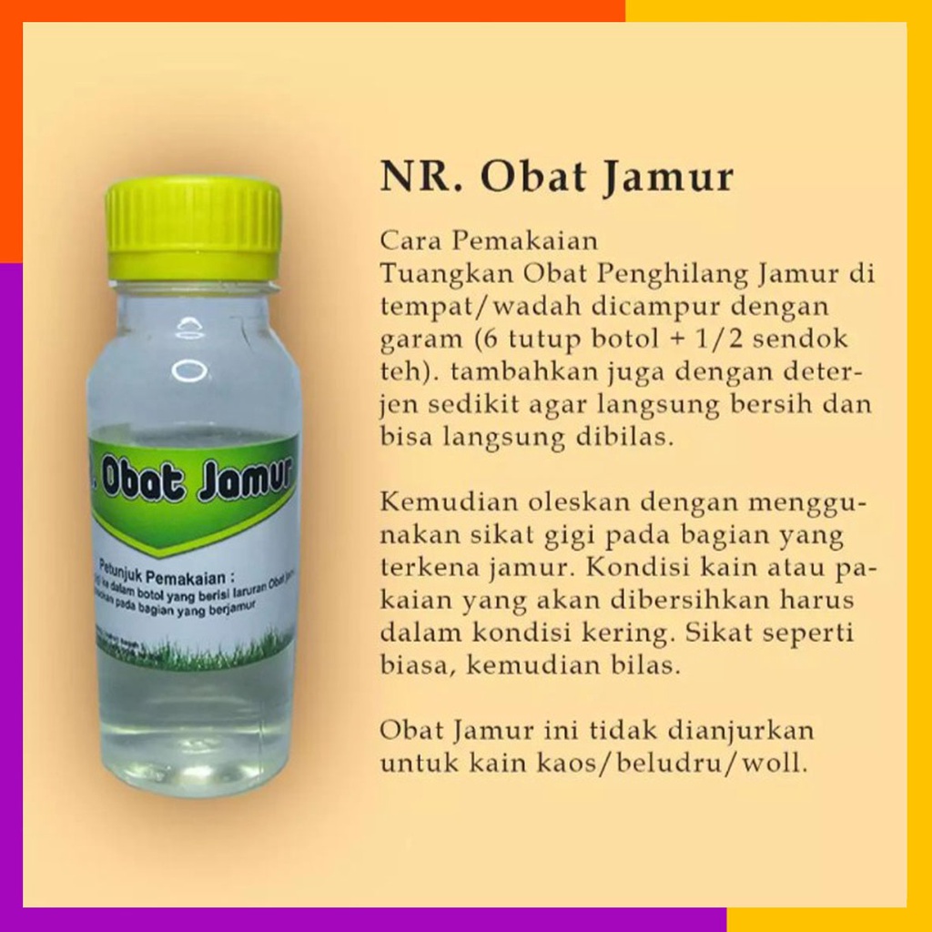 OBAT JAMUR PAKAIAN ( NR )