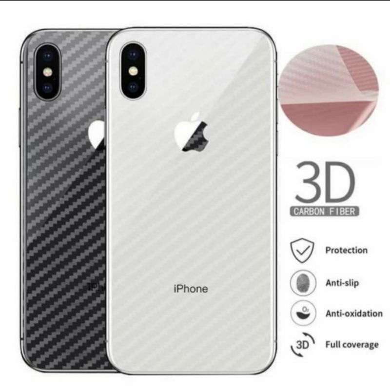 x xs xs max skin carbon anti gores belakang karbon