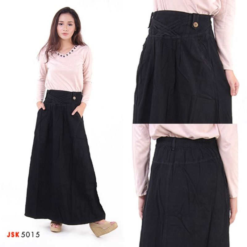 Rok Panjang Denim JSK Jeans Original Produk Denim Jeans