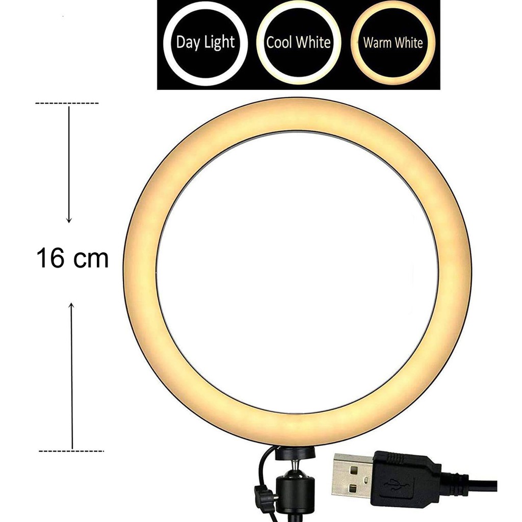 SIAP KIRIM!!! RINGLIGHT 16 26 CM / TRIPOD BESI RING LIGHT MAKE UP 16 26 CM TIKTOK LAMPU RIAS SMARTPHONE HP 26 16 CM / YBS