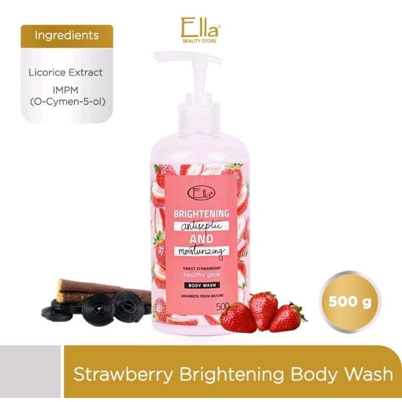 body wash ella skincare / sabun cair ella