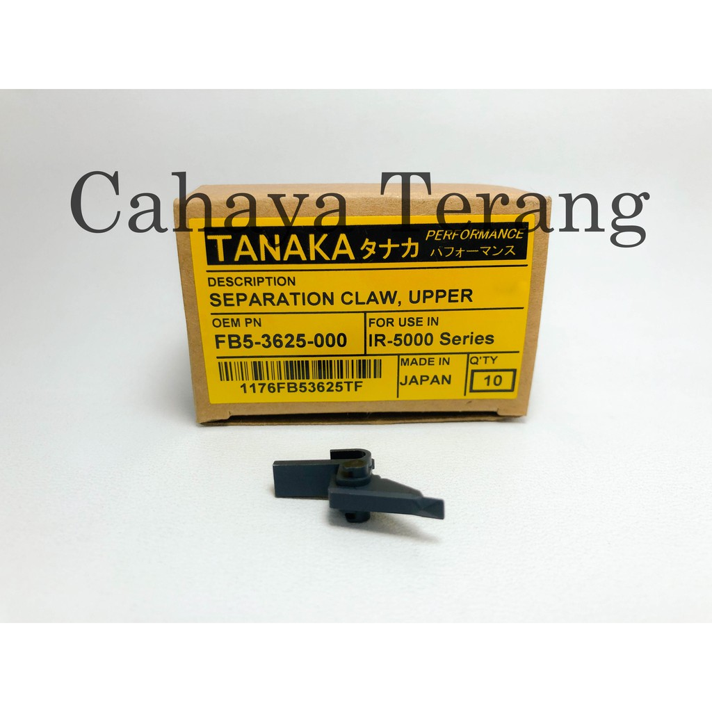 Claw/Kuku Upper Mesin Fotokopi Canon IR5000 IRA6075 Tanaka Performance (harga satuan)