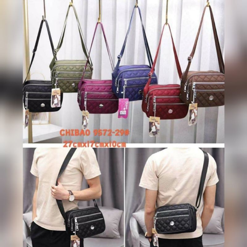 TAS SELEMPANG ORI CHIBAO PARASUt CB9572 6Sleting
