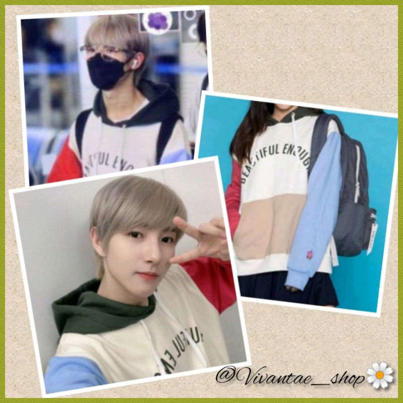 Hoodie Sweater "BEAUTIFUL ENOUGH" NCT RENJUN JAEMIN