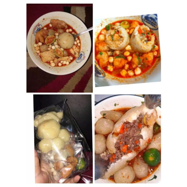 

bakso aci garanat ayam suwir