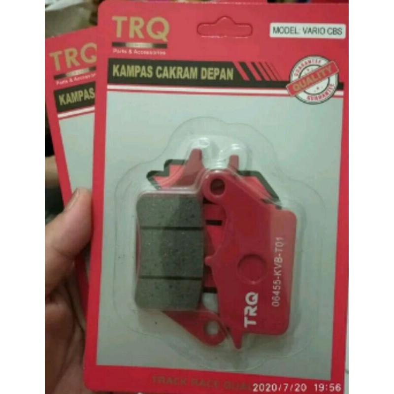 Dispad TRQ Vario CBS Beat FI vario 125 Beat Karbu | Kampas Cakram Depan TRQ Model Vario CBS