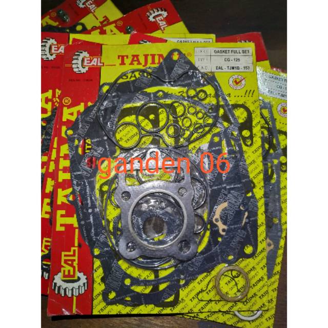 PAKING FULL SET FULSET PACK MESIN HONDA CG125 CG-125