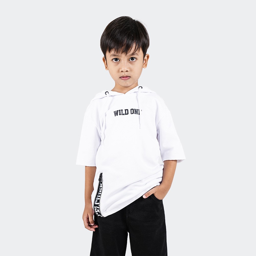 Celcius Kids hoodie lengan pendek A07229K Putih