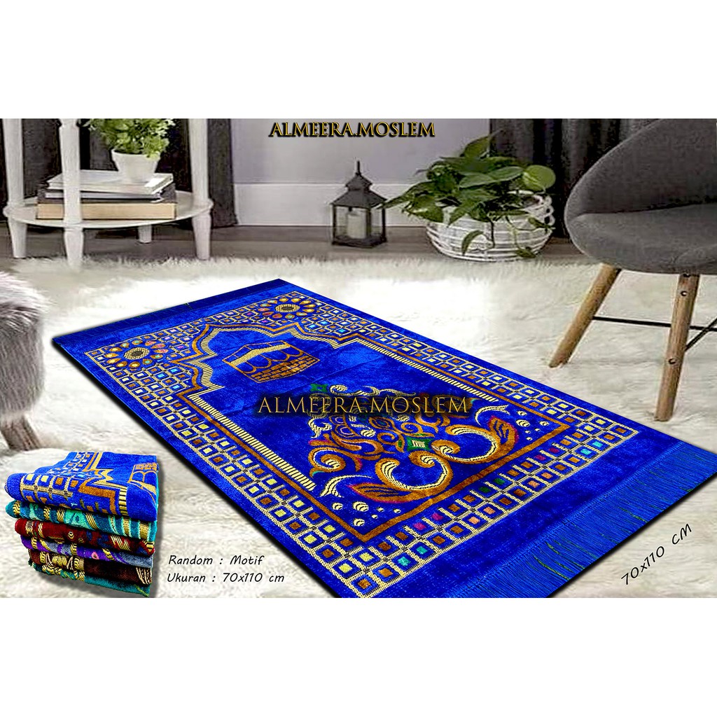 Sajadah Turkey Turki Supur Spigel Ukuran Dewasa / Grosir Sejadah Murah By Almeera.Moslem
