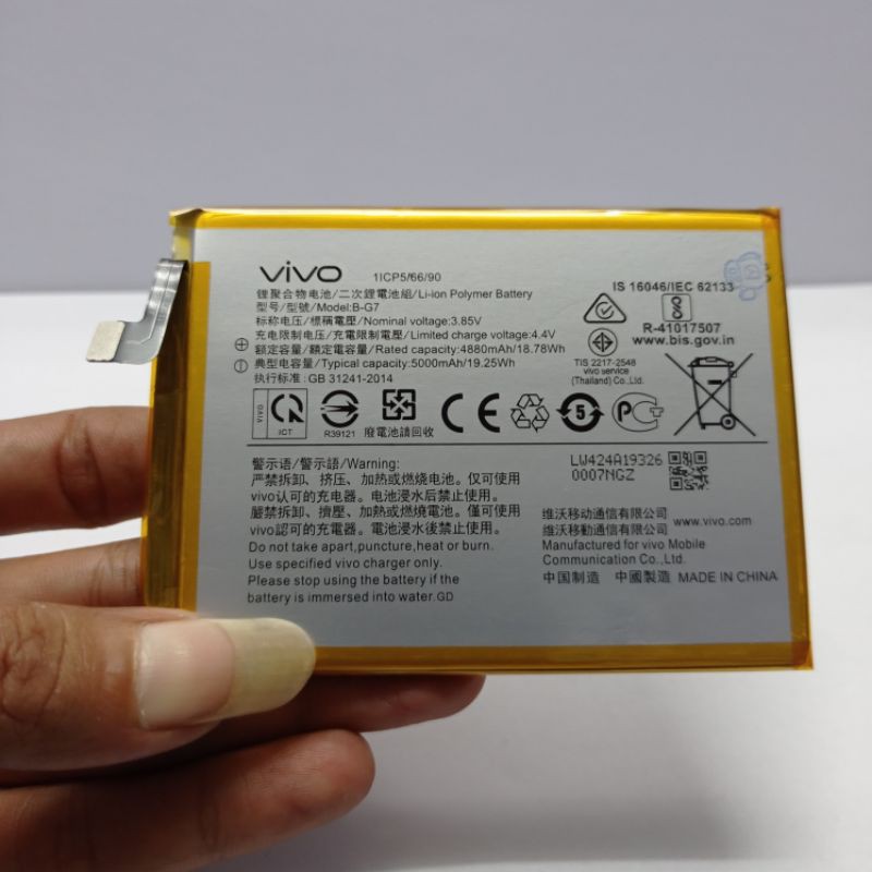 BATERAI BATRE BATTERY VIVO V15 B-G7 ORIGINAL