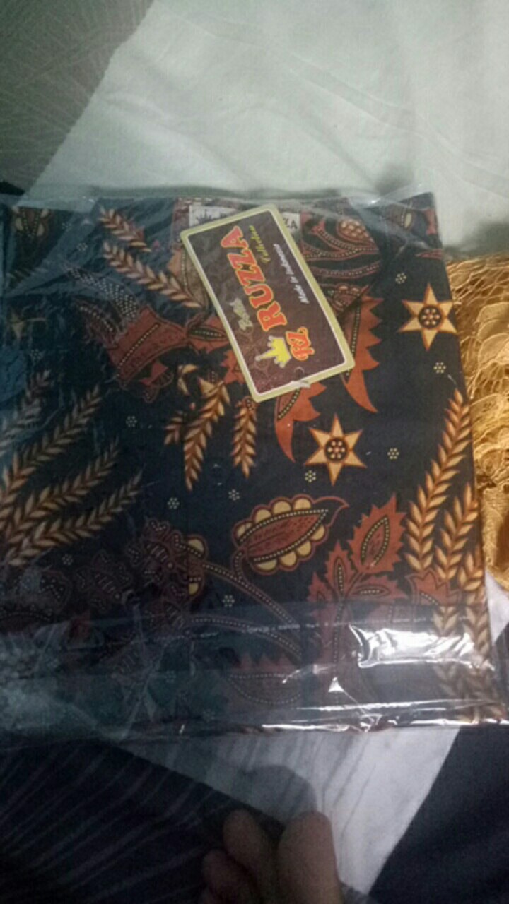 Kemeja Batik Pria Modern Lengan Pendek / Baju Hem Batik Cowok / Gratis Ongkir