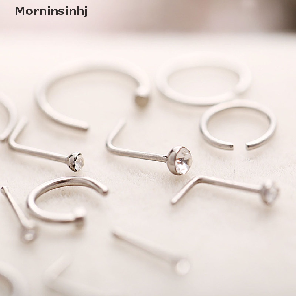 22 Pcs Cincin Tindik Hidung Bibir Tulang Rawan