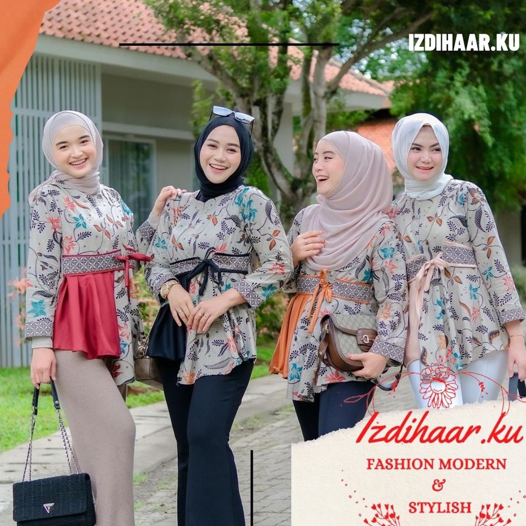 Baju Batik Wanita modern Lengan Panjang /atasan batik wanita modern /Baju Batik Wanita JUMBO/baju batik wanita kantor/batik kantor wanita/ batik kerja wanita/blouse batik wanita modern/blouse batik JUMBO/atasan batik terbaru