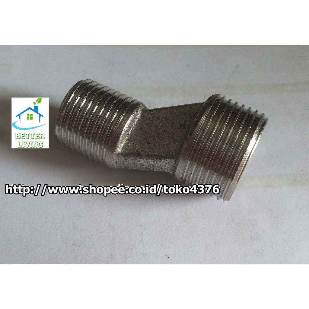 Double Nepel Bathtub / Double Nepel Kran Mixer Stainless