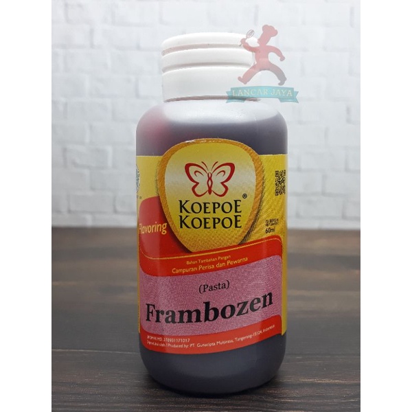 

koepoe pasta frambozen 60ml /pasta koepoe - koepoe /pasta frambozen