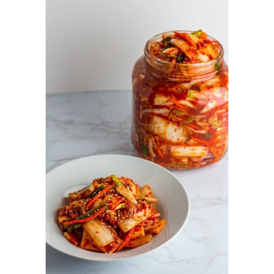 

Fresh Kimchi Homemade Napa Cabbage