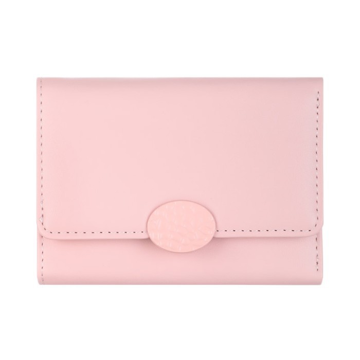 Hot sale  MINISO Dompet Wanita Pendek 3 Lipat Kecil Wallet Simple Elegant Lucu  hanya di shopee