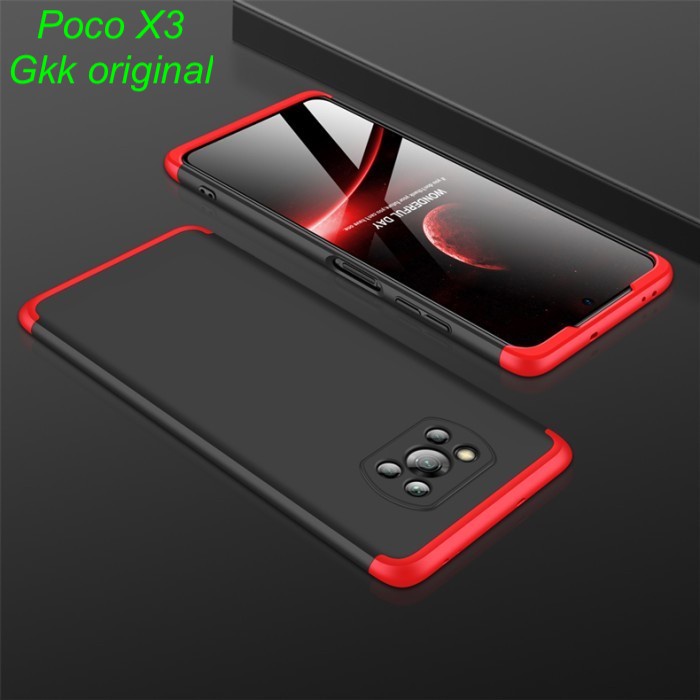 Poco X3 Hard Case Gkk Full Protection 360 Original