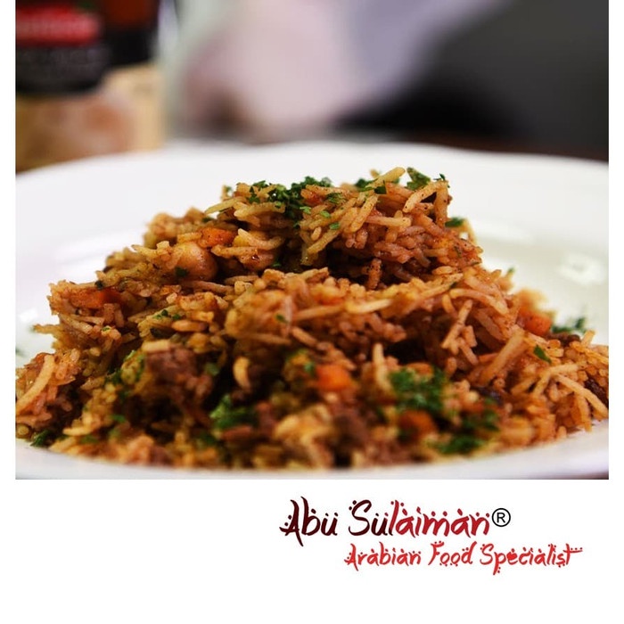 

Bumbu Nasi Goreng Kambing Khas Arab Abu Sulaiman /Arroz Maqlee laham