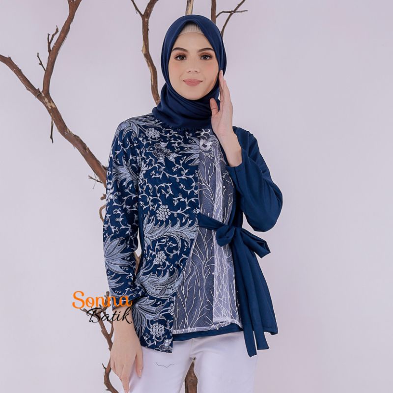 Terlaris SERUT GENES JELITA TUNIC NAVBOR YELBOR WHITBOR CREAMBOR TUNIK BATIK UNGGUL JAYA BUSUI