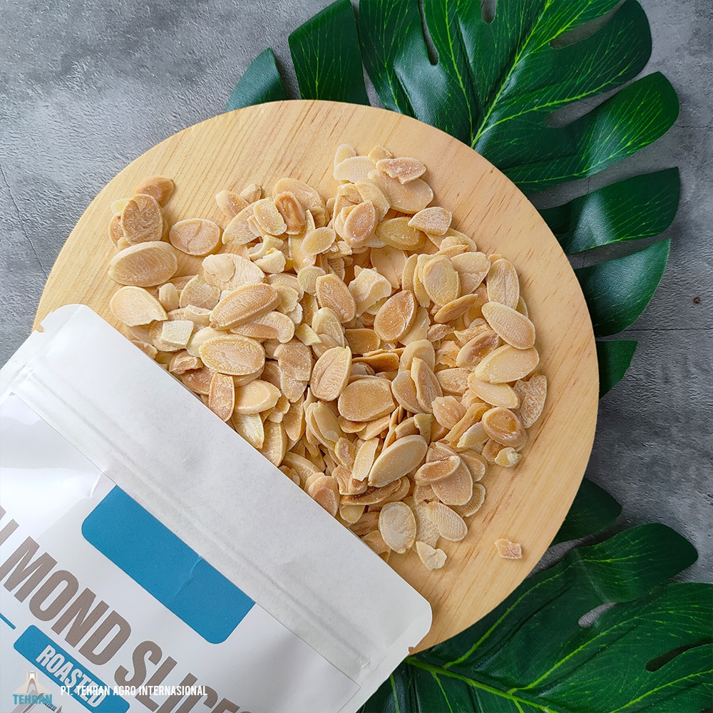 

500gr - Roasted Almond Sliced (Kacang Almond Iris Panggang)
