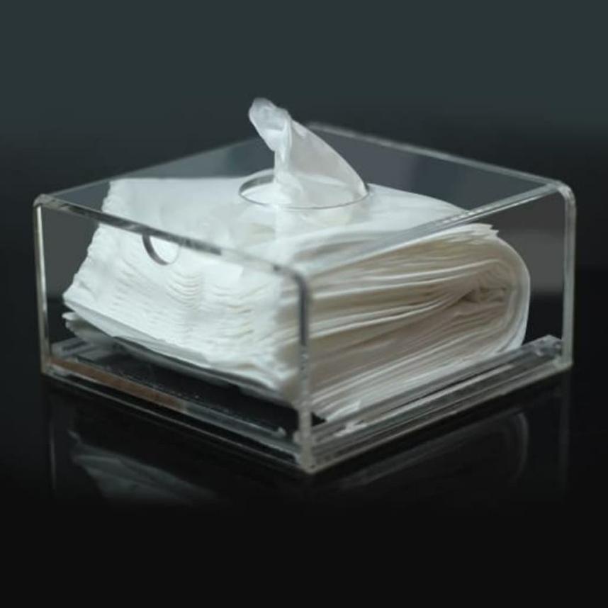B4E5 Akrilik tempat tissu/ kotak tissu Akrilik T90