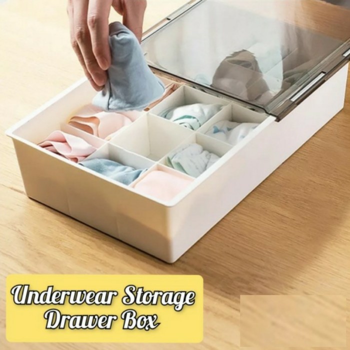 Underwear Organizer Drawer Box Laci Celana dalam Slide